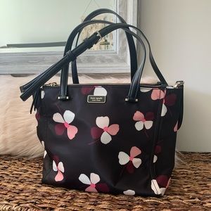 Kate Spade floral nylon purse handbag